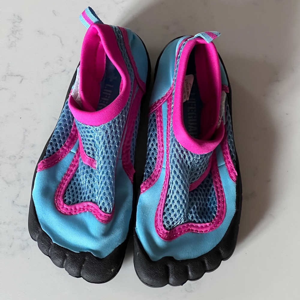 Girls lifeguard water shoes. Gently used size 11/12